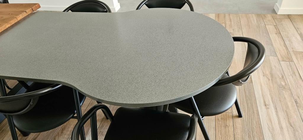 Keukentafel met 5 stoelen, Huis en Inrichting, Ophalen, Zo goed als nieuw
