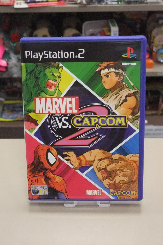 Marvel vs. Capcom 2 (cib) ps2, Enlèvement ou Envoi, 2 joueurs, Combat, À partir de 16 ans
