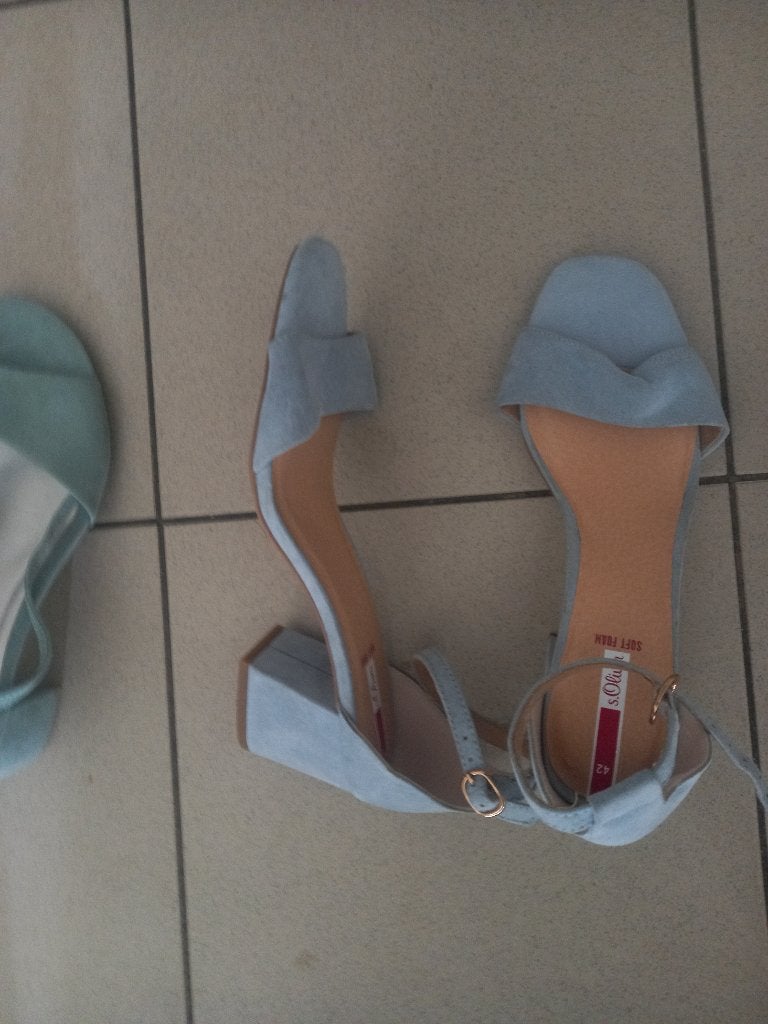 Sandalen blauw 42, Kleding | Dames, Schoenen, Blauw, Nieuw, S. Oliver, Sandalen of Muiltjes