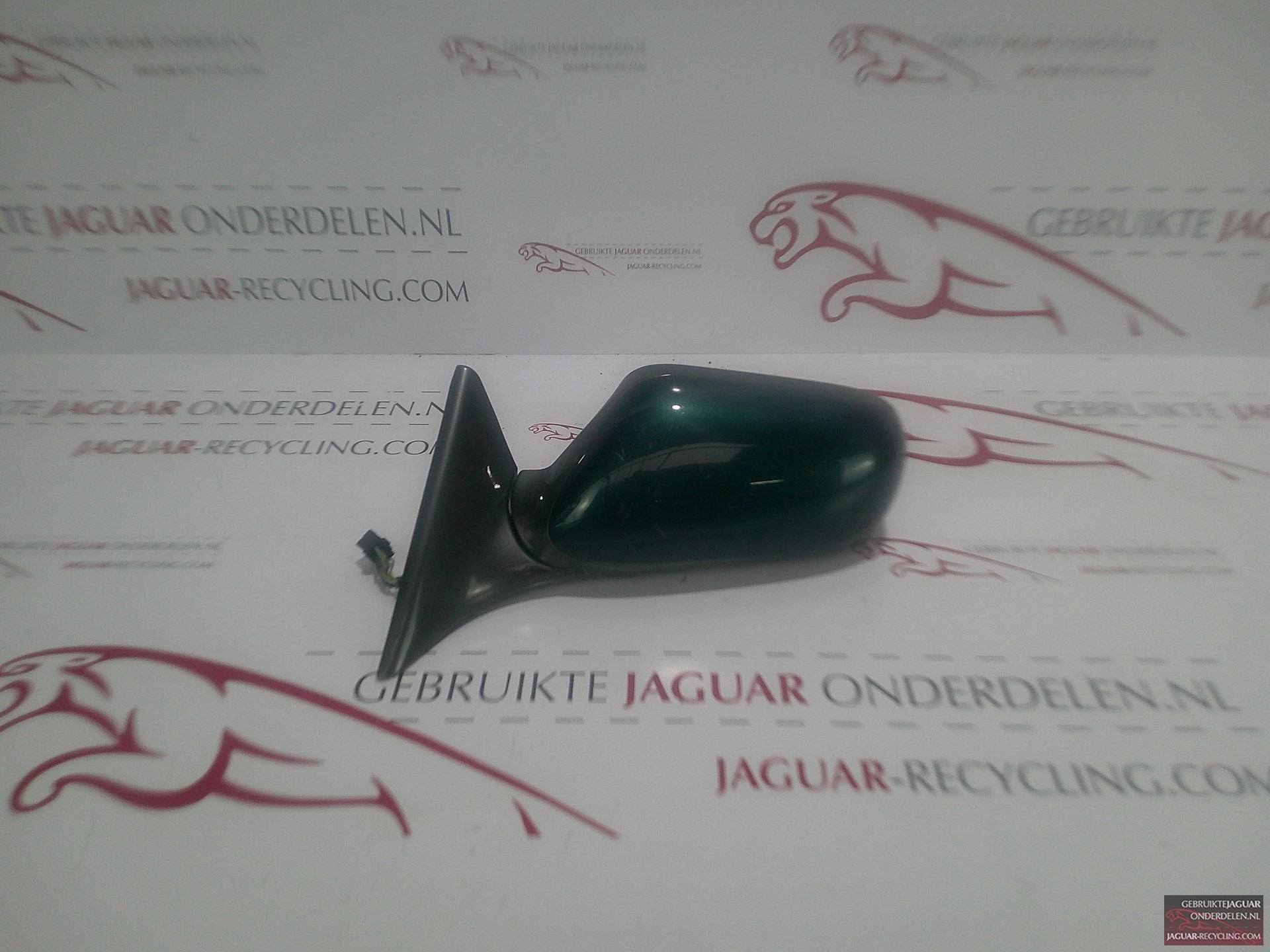 Spiegel links Jaguar XK8 XKR groen Speling vrij HJA3401AA, Autos : Pièces & Accessoires, -, Origine de la pièce connue, Utilisé
