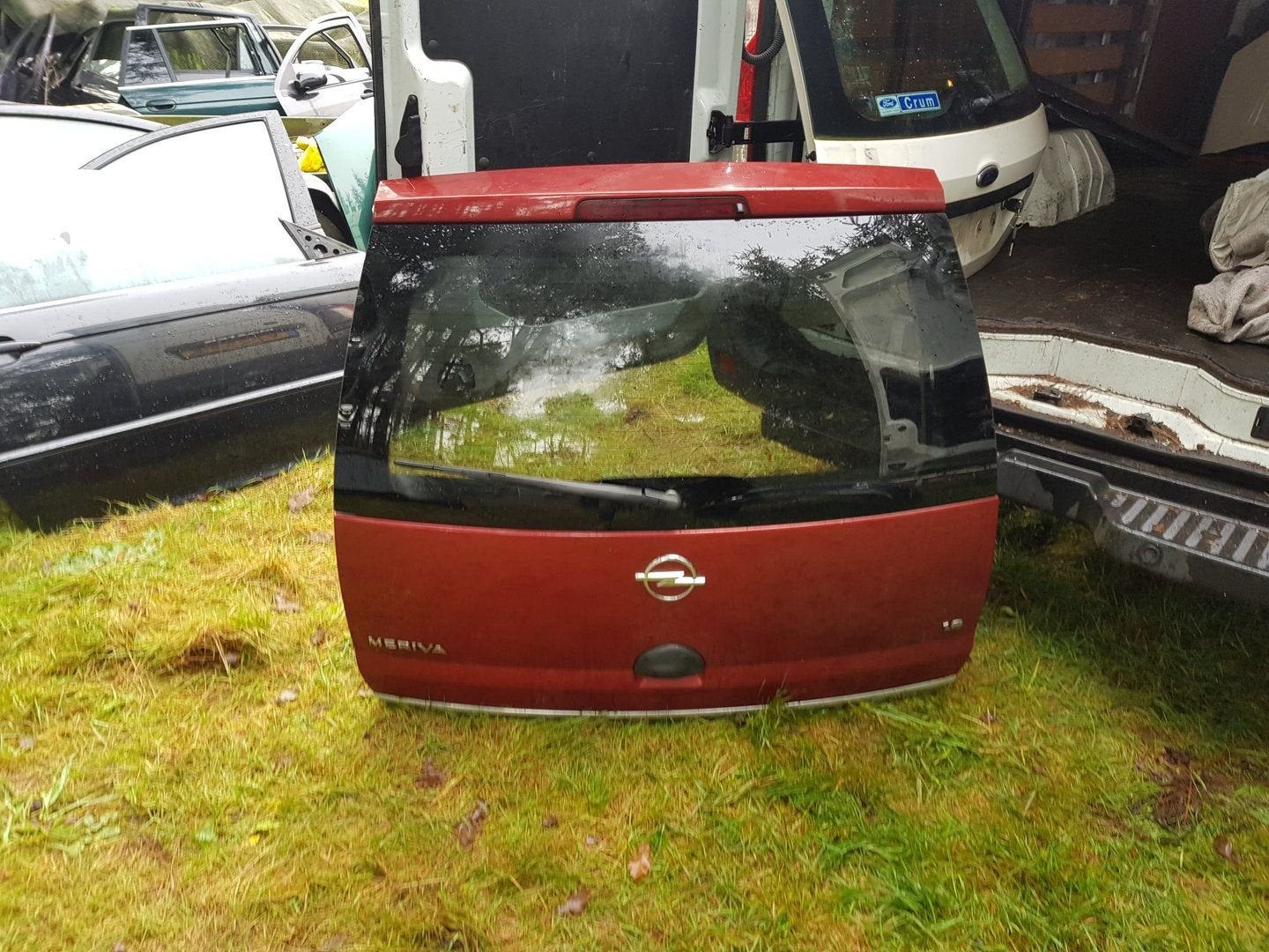 OPEL MERIVA A FACELIFT ACHTERKLEP BJ 2009, Arrière, -, Haillon arrière, Utilisé