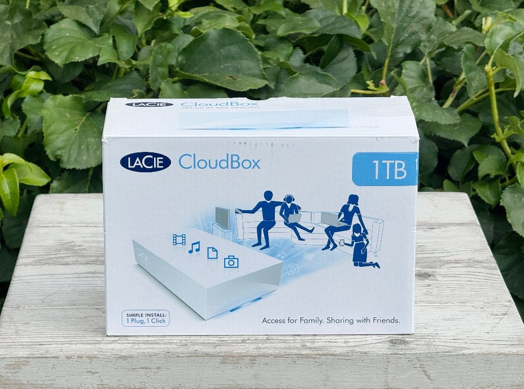 LaCie Cloudbox 1TB HDD NAS, Informatique & Logiciels, Enlèvement, Comme neuf, NAS, HDD