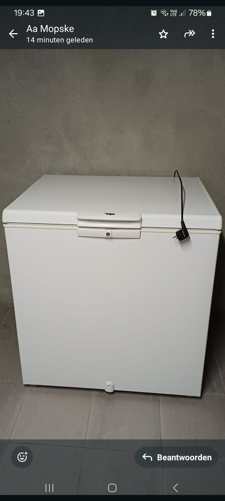 diepvries, Elektronische apparatuur, Ophalen