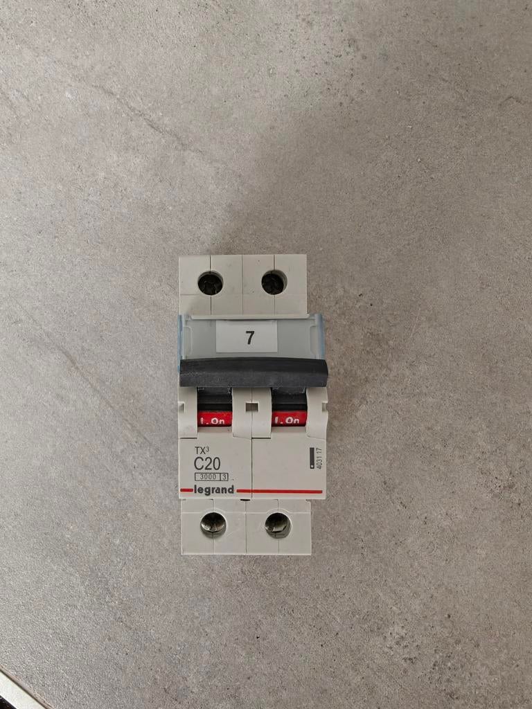 Legrand automaat 20A 2P, Ophalen, Gebruikt, Overige typen