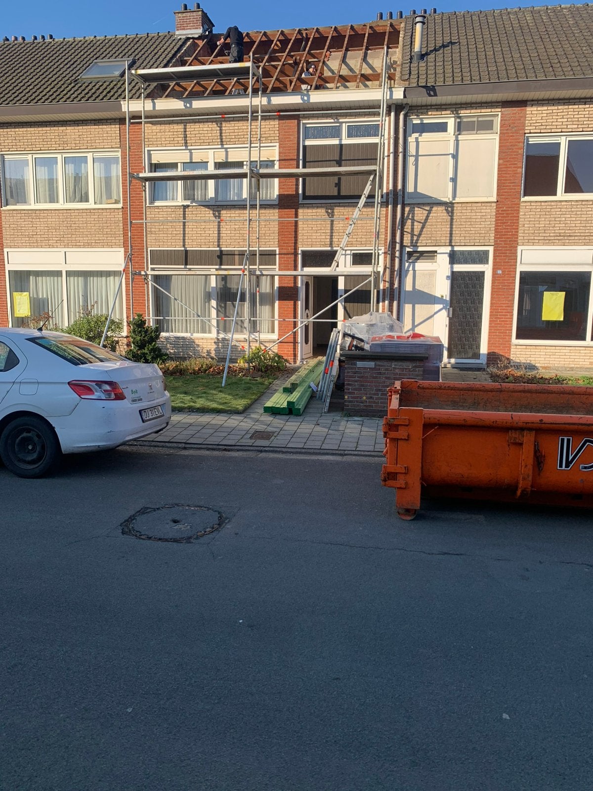 Stelling TE HUUR, Enlèvement