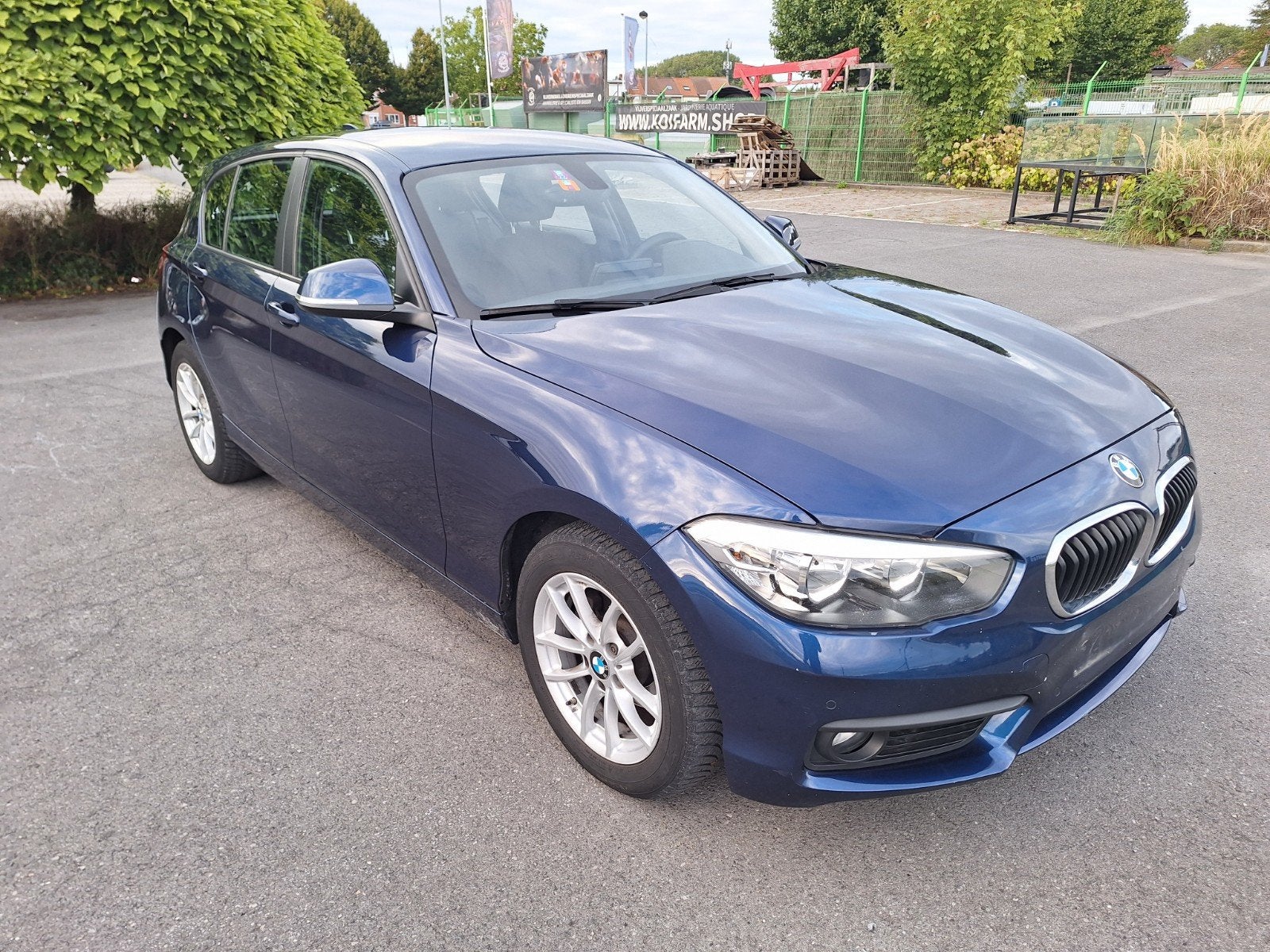 BMW 116D 2019 DIESEL 140000 KM, Automaat, 1 Reeks, Blauw, Leder