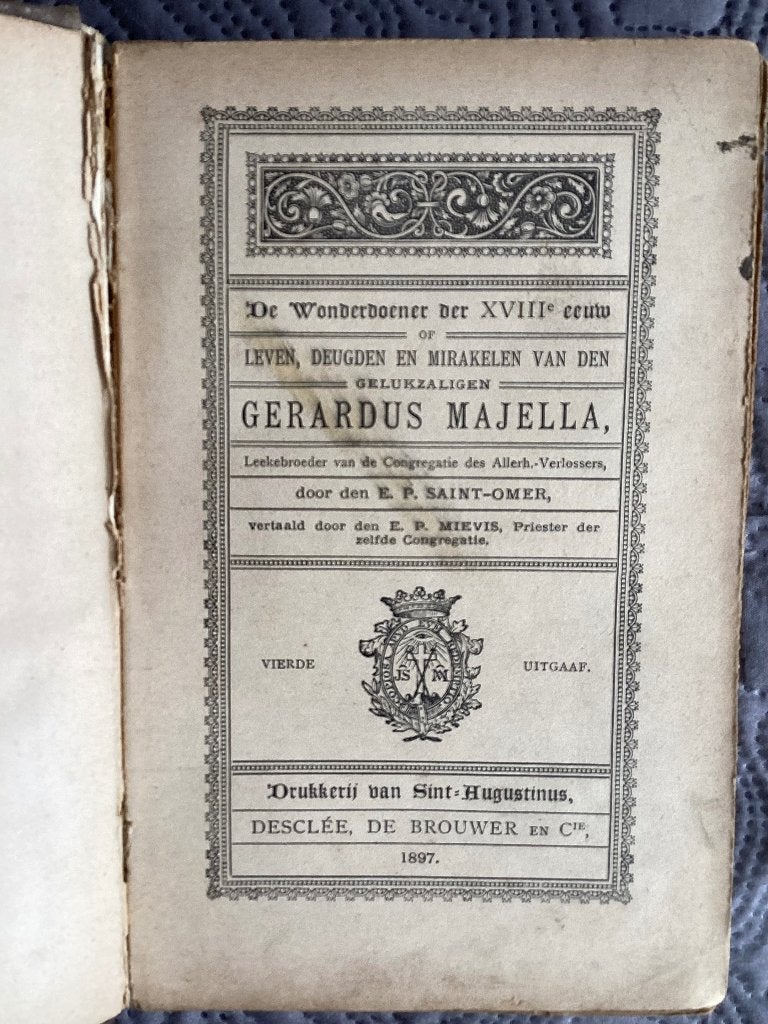 De wonderdoener GERARDUS MAJELLA, Ophalen of Verzenden, Gebruikt, Boek, Christendom | Katholiek