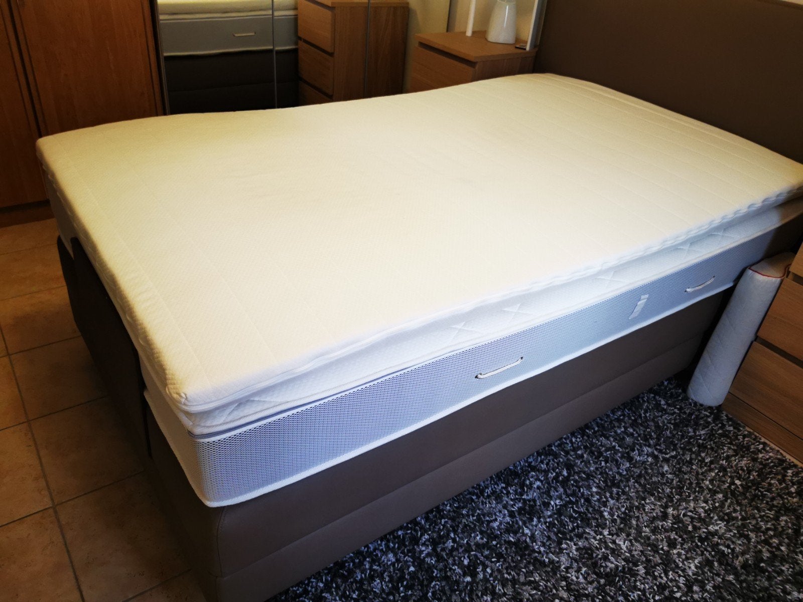 Luxe  boxspring 120/200, Enlèvement, 200 cm