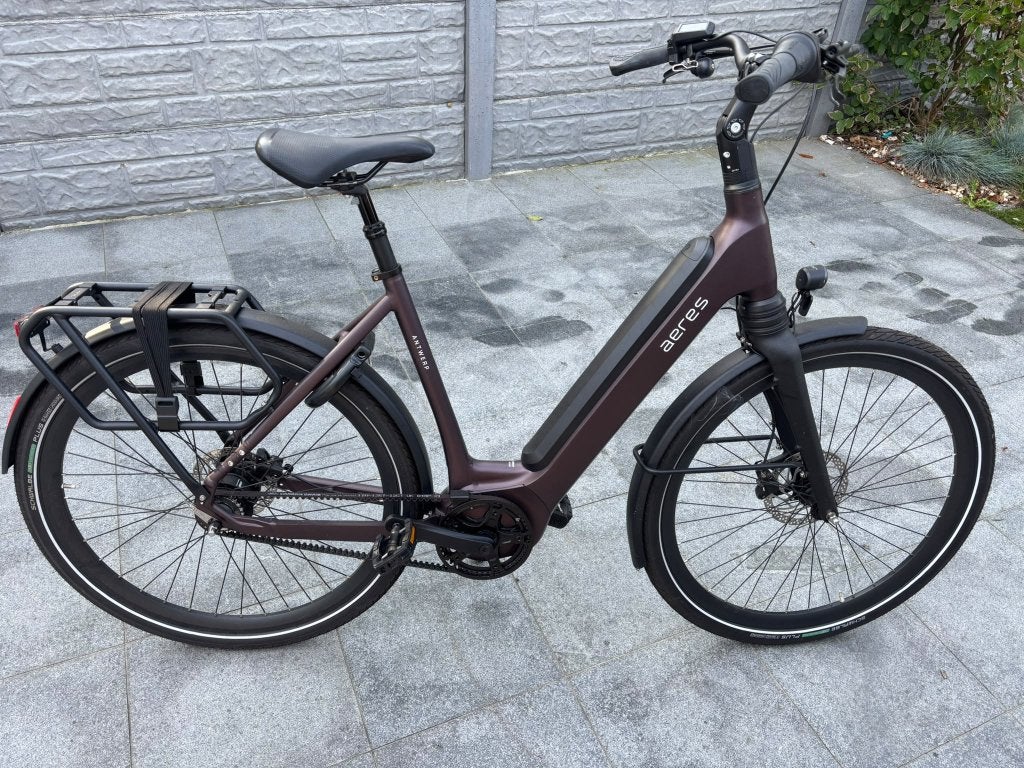 Aeres Antwerp AP 8 625Wh Bosch motor, Fietsen en Brommers, Versnellingen, Zo goed als nieuw, Schijfrem, 53 tot 57 cm