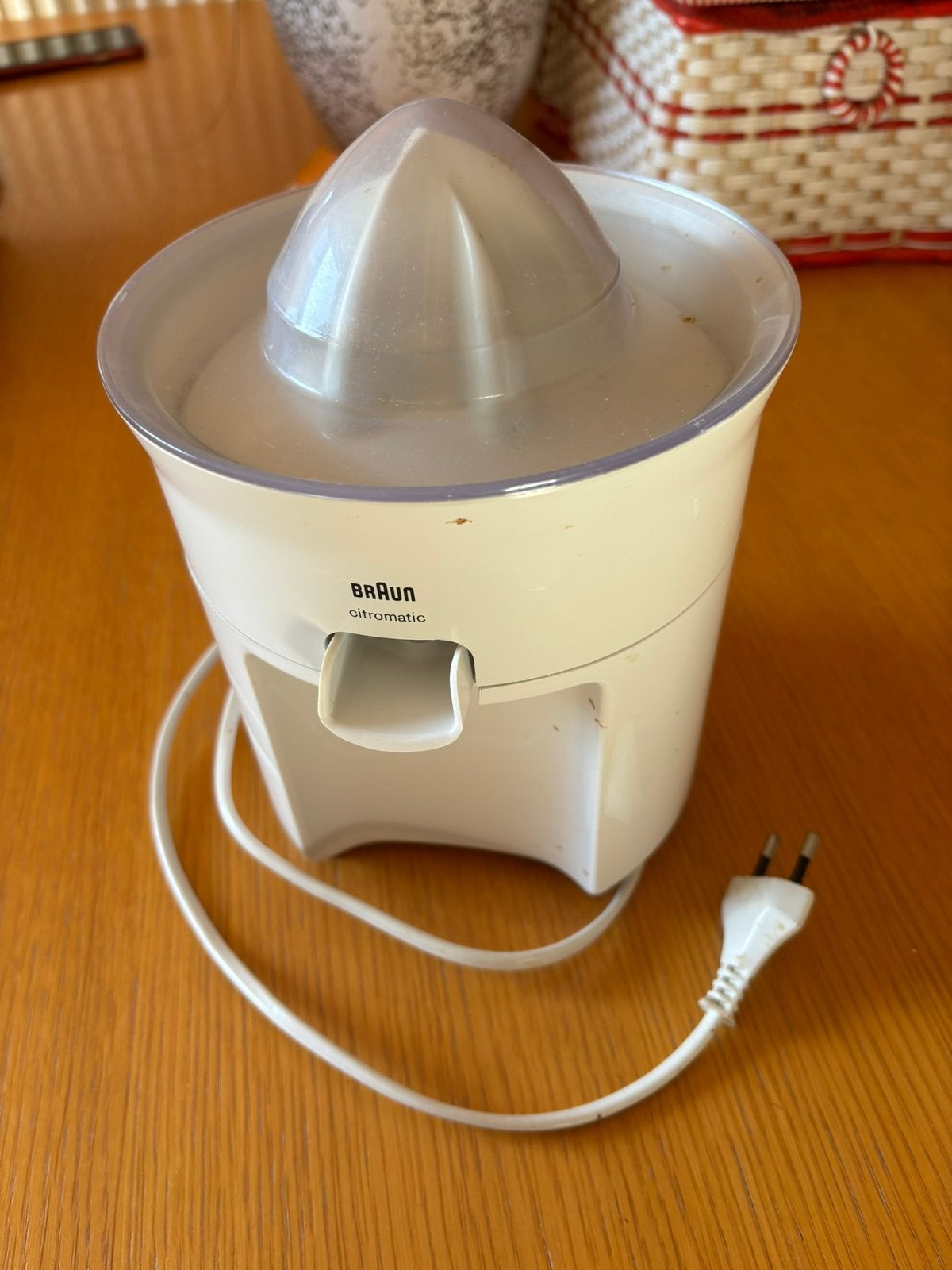 Sapcentrifuge Quigg , citruspers Braun en  Promo, Ophalen, Zo goed als nieuw, Elektrisch, Citruspers