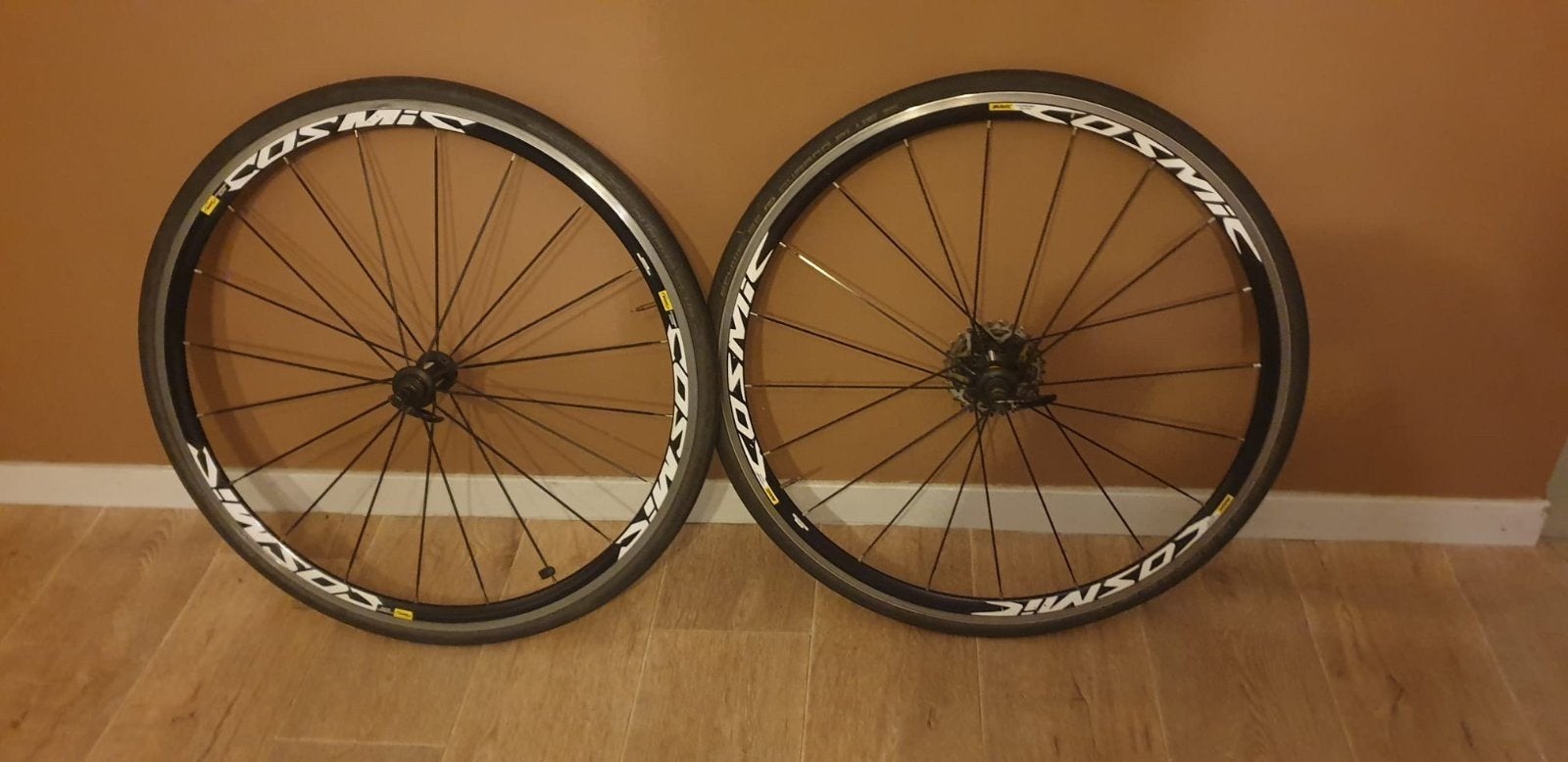 race wielen set Mavic Cosmic elite, Fietsen en Brommers, Zo goed als nieuw, Aluminium, Mavic, Racefiets
