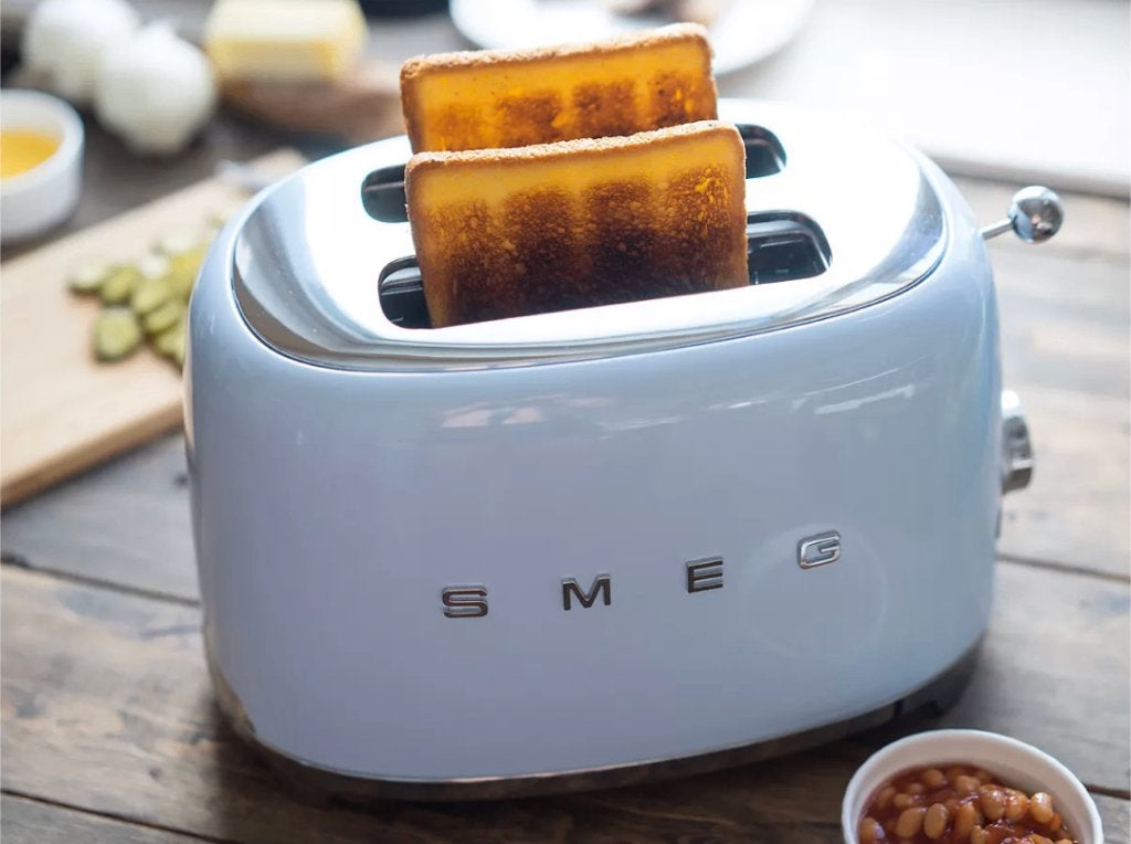 Smeg hemelsblauwe broodrooster nieuw (nog verpakt), Ophalen, Nieuw