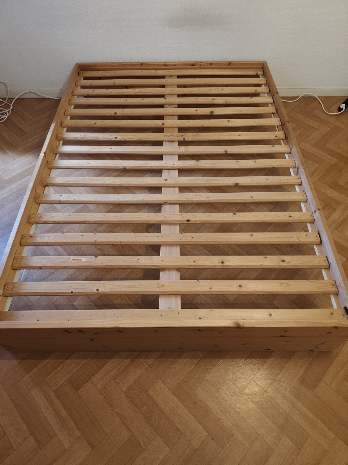 Tweepersoonsbed 140 op 200, Maison & Meubles, Chambre à coucher | Matelas & Sommiers, Enlèvement, 200 cm, Deux personnes, 140 cm