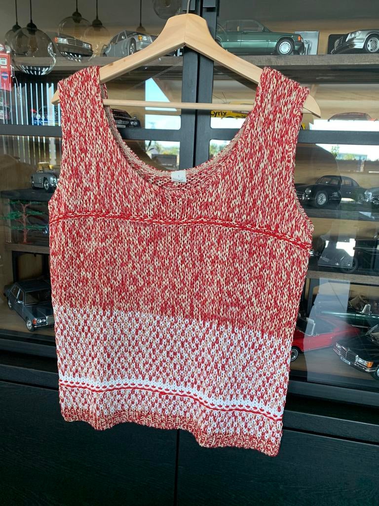 Chemise sans manches, Enlèvement ou Envoi, Porté, Taille 42/44 (L), Rouge