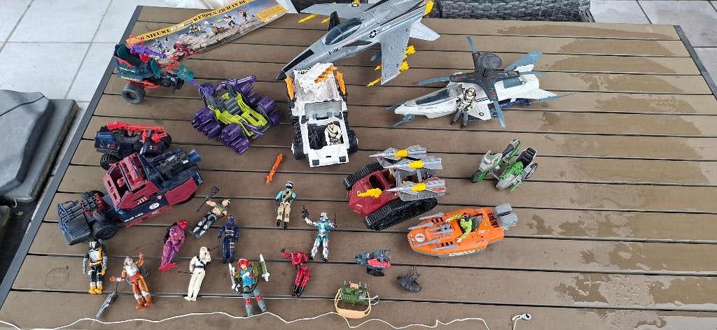 G.I.JOE  1985 speelset, Ophalen of Verzenden, Gebruikt