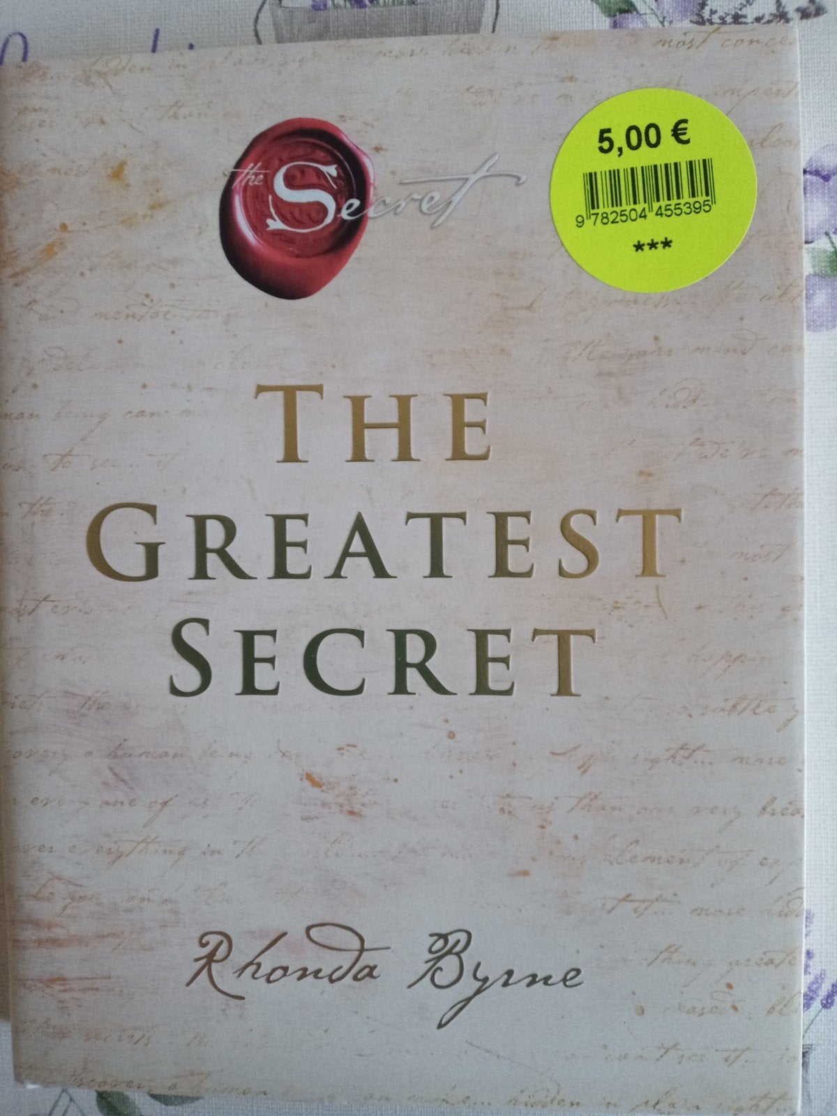 Rhonda Byrne - The Greatest Secret, Boeken, Ophalen, Rhonda Byrne