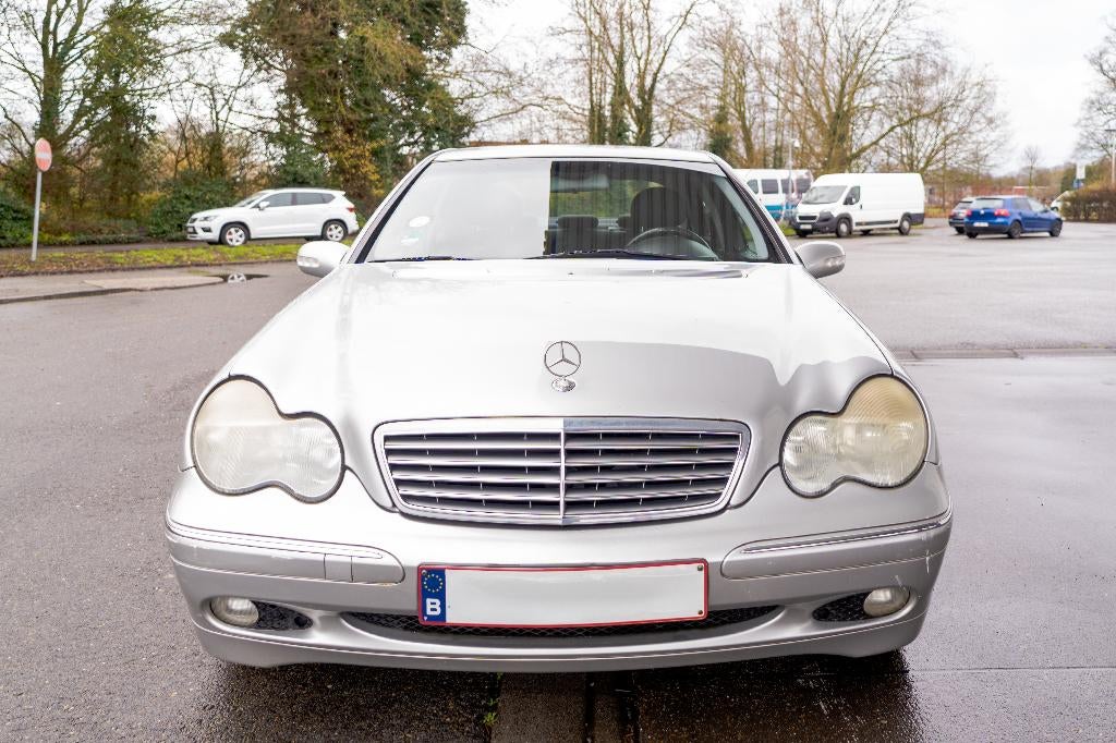 Mercedes C200 Kompressor Elegance W203 - 2002 - BENZINE, Auto's, Automaat, 1998 cc, 4 cilinders, 120 kW