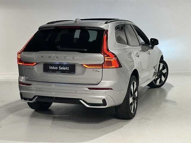Volvo XC60 T6 Recharge Plus Dark + TREKHAAK/B&W, Autos, Volvo, Argent ou Gris, Achat, Entreprise, XC60