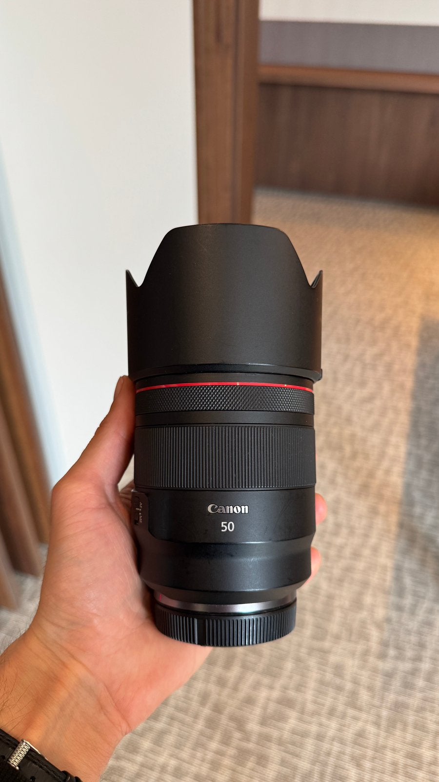 Canon rf 50mm 1.2, Canon, Canon RF, Ophalen of Verzenden, Zo goed als nieuw