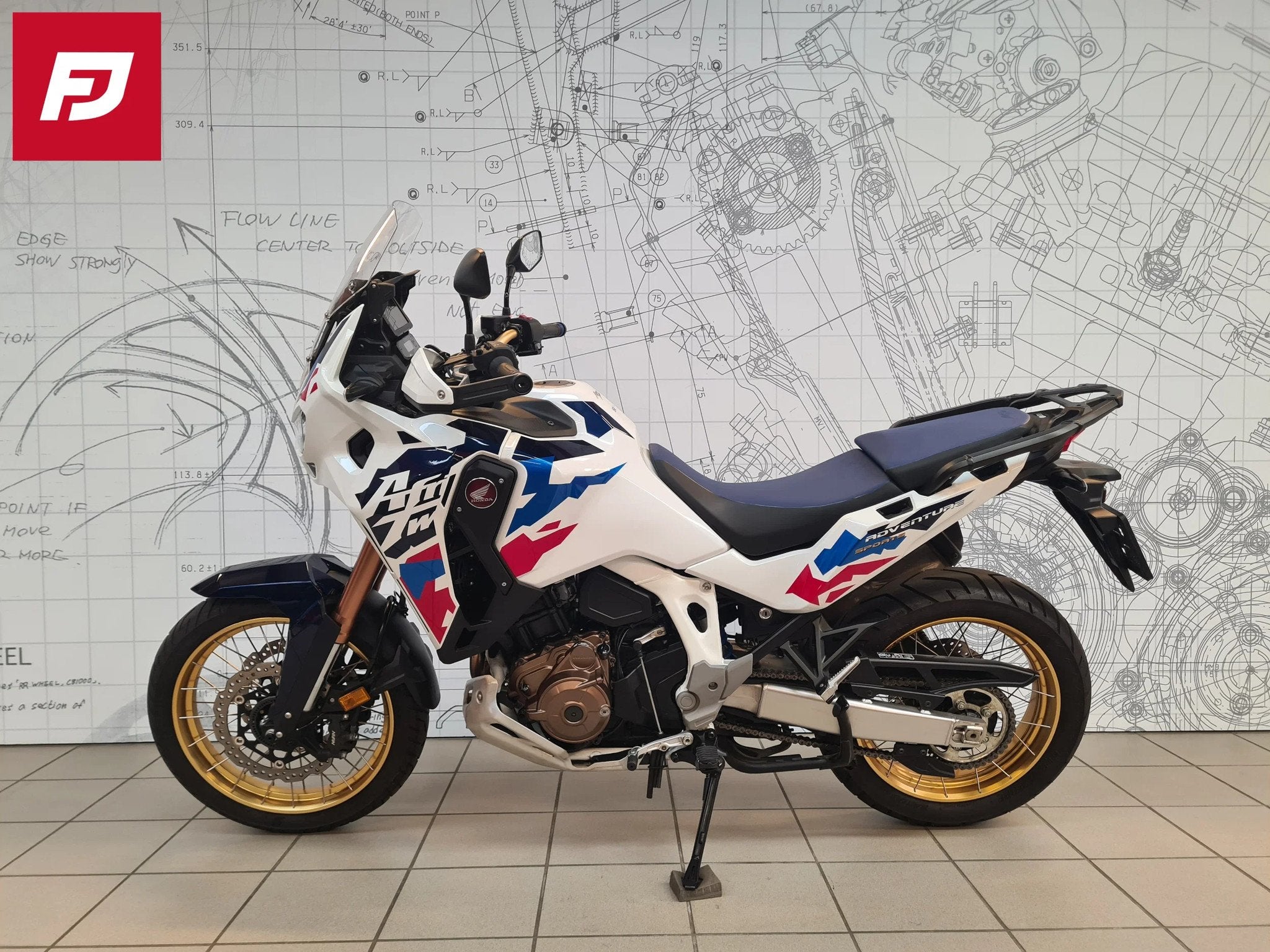 Honda Honda CRF 1100 Africa Twin Adventure Sport, Motos, Entreprise, Plus de 35 kW, 1100 cm³, Autre