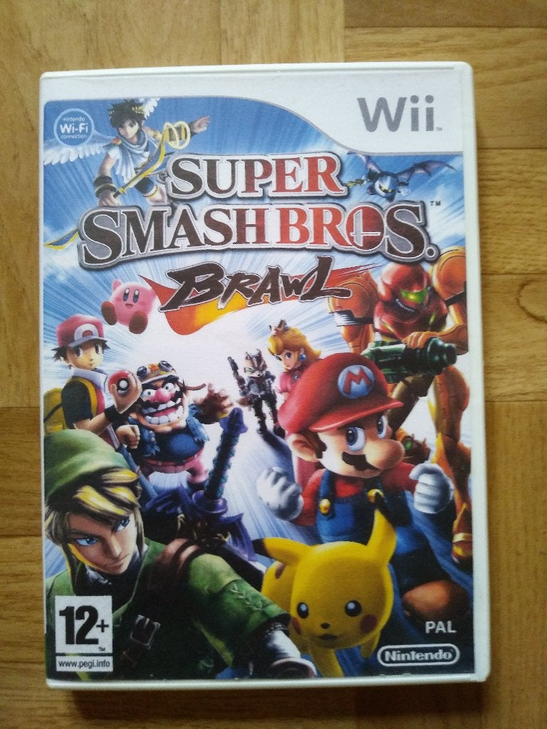Super Smashbros Brawl, jeu Mario pour Wii, Consoles de jeu & Jeux vidéo, Enlèvement ou Envoi, À partir de 12 ans, Aventure et Action