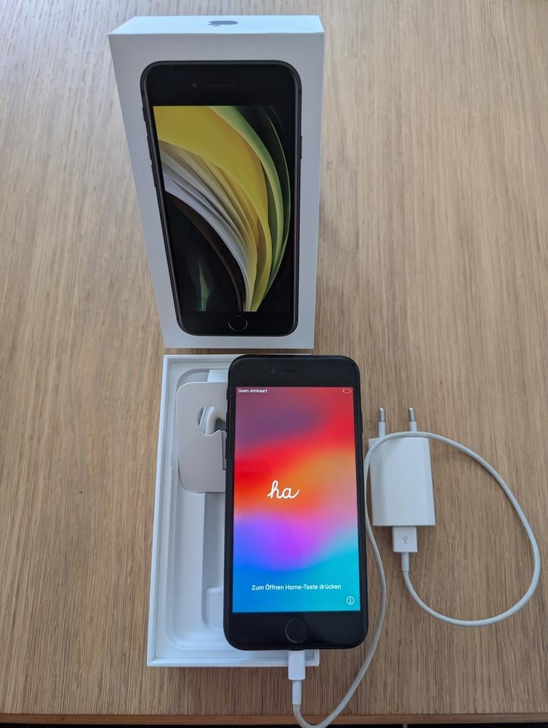 Iphone SE (2nd generation, 64 gb), Télécoms, Téléphonie mobile | Apple iPhone, Enlèvement, Utilisé, 64 GB, Sans abonnement