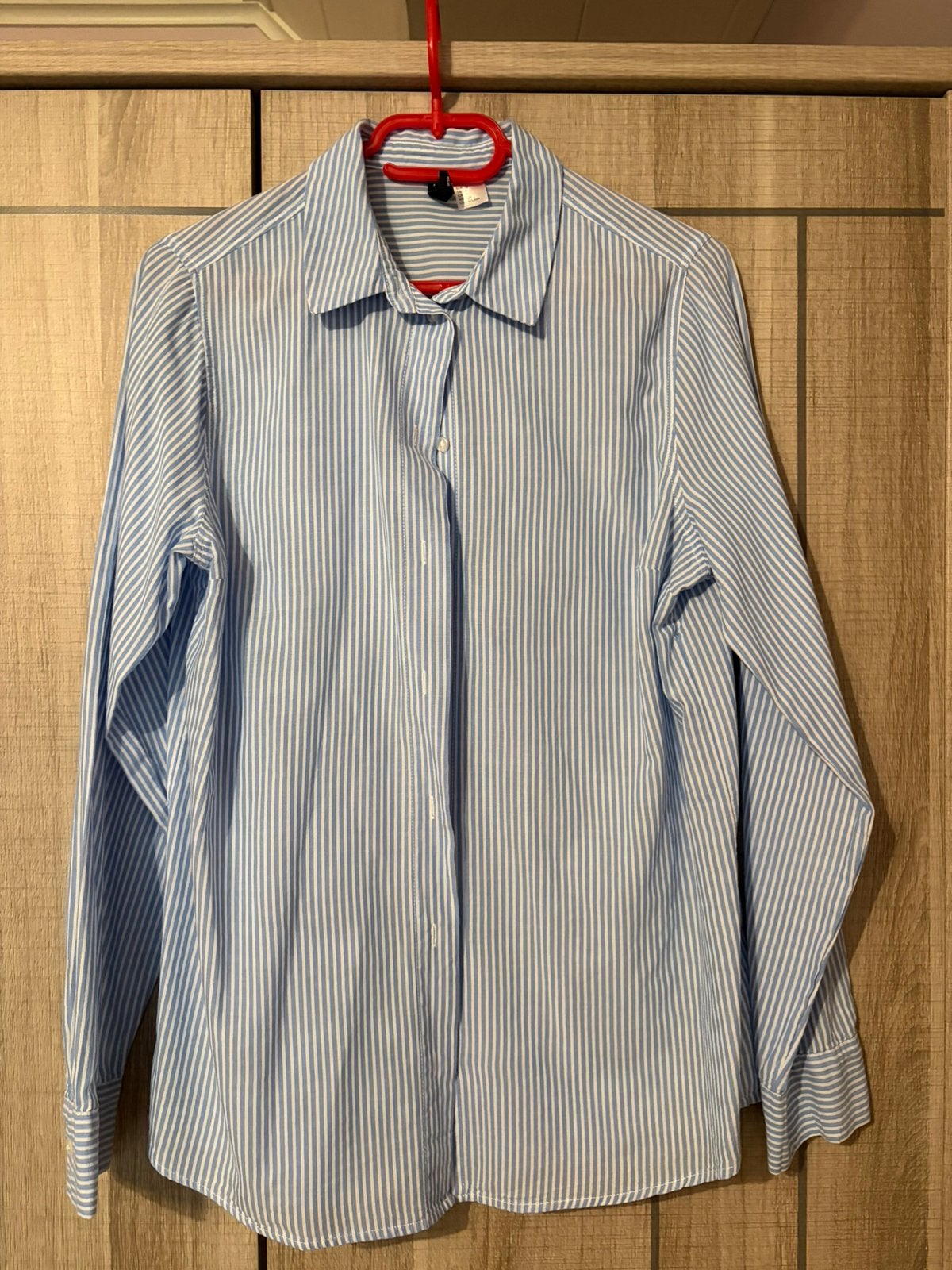 Gestreepte blouse blauw-wit, Kleding | Dames, Blouses en Tunieken, Ophalen, Gedragen, Maat 38/40 (M), Blauw