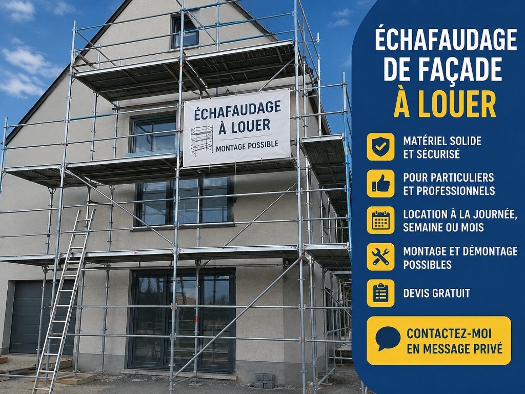 Échafaudage Express, Enlèvement ou Envoi
