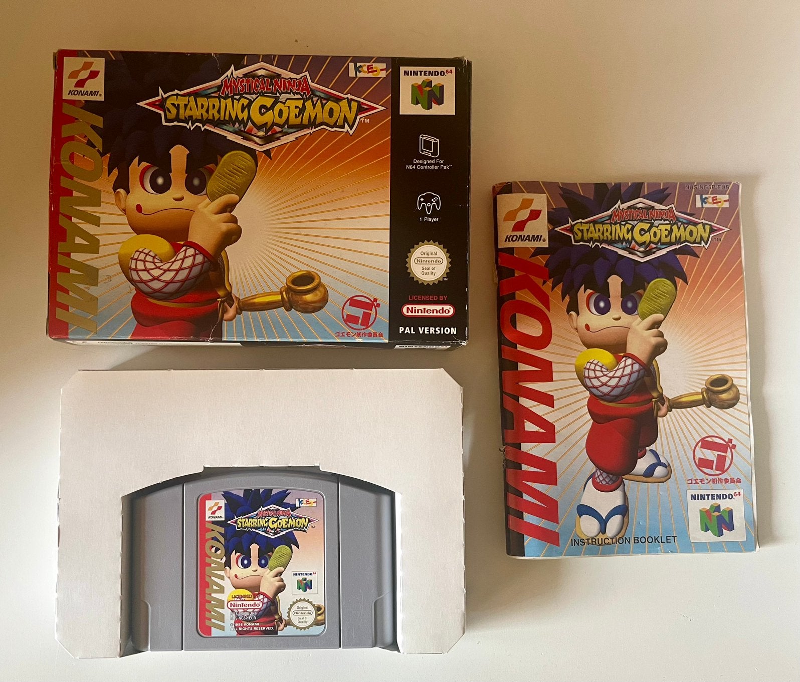 Mystical ninja starring Goemon Nintendo 64, Ophalen, Zo goed als nieuw