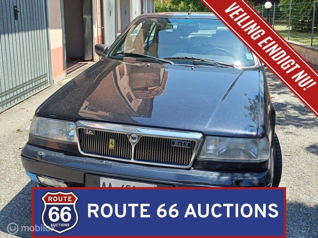 Lancia Thema | 1994 | Route 66 Auctions, Zwart, Bedrijf, Handgeschakeld, Overige carrosserie