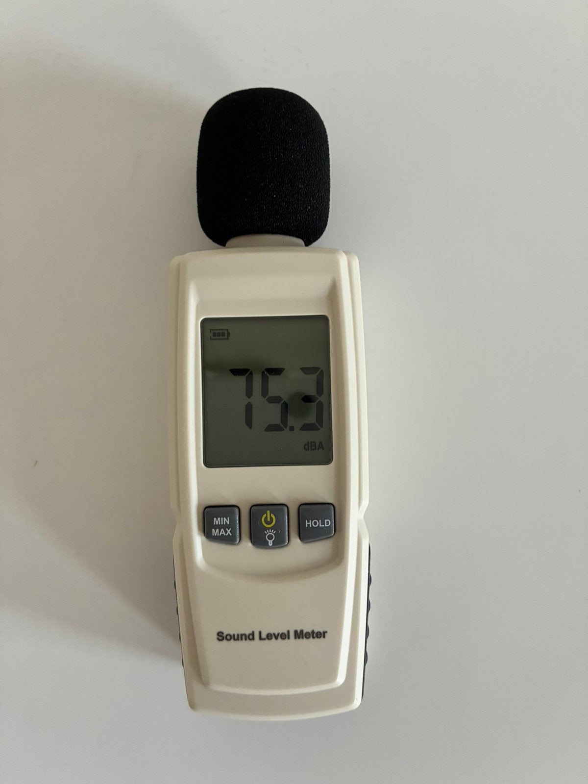 Decibelmeter, Ophalen, Zo goed als nieuw, Geluid