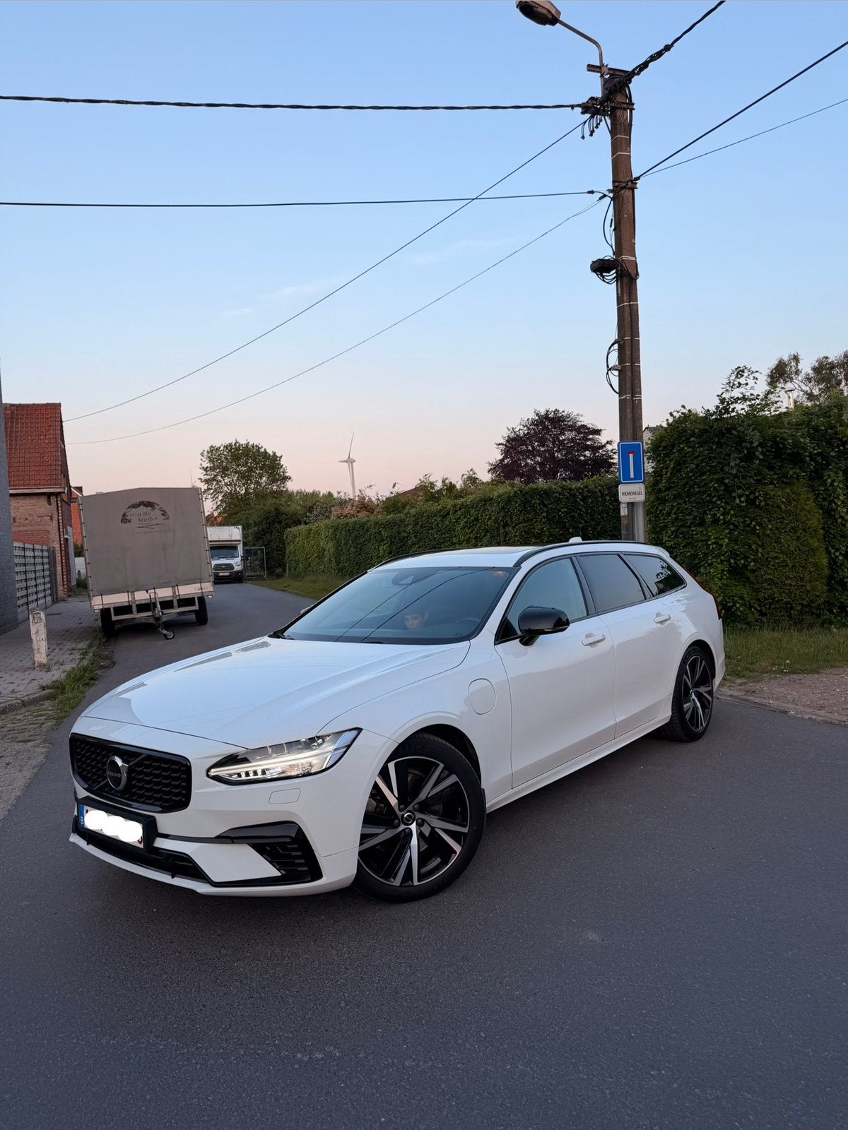 Volvo v90 2021 T6 Plug in Hybrid, Auto's, Automaat, V90, Wit, Particulier