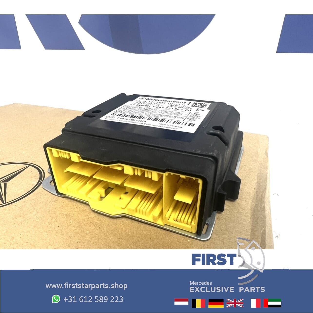A1179001802 A1179005800 A1179009200 SRS AIRBAG MODULE W117 C, Utilisé, -, -, Enlèvement ou Envoi