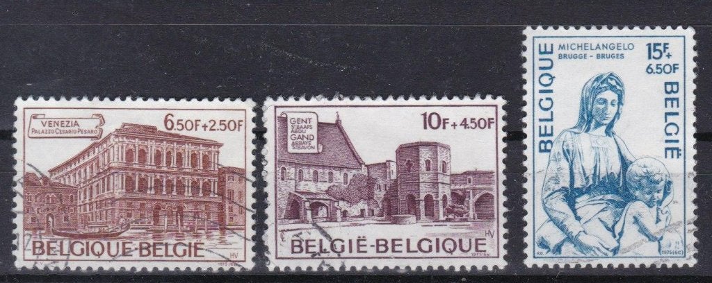 Numéro belge de 1975 1759-1761, Timbres & Monnaies, Timbres | Europe | Belgique, Envoi, Oblitéré
