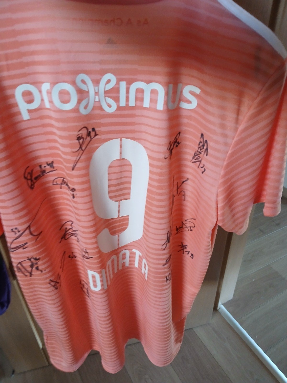 Gesigneerd shirt Rsc Anderlecht, Ophalen of Verzenden, Shirt