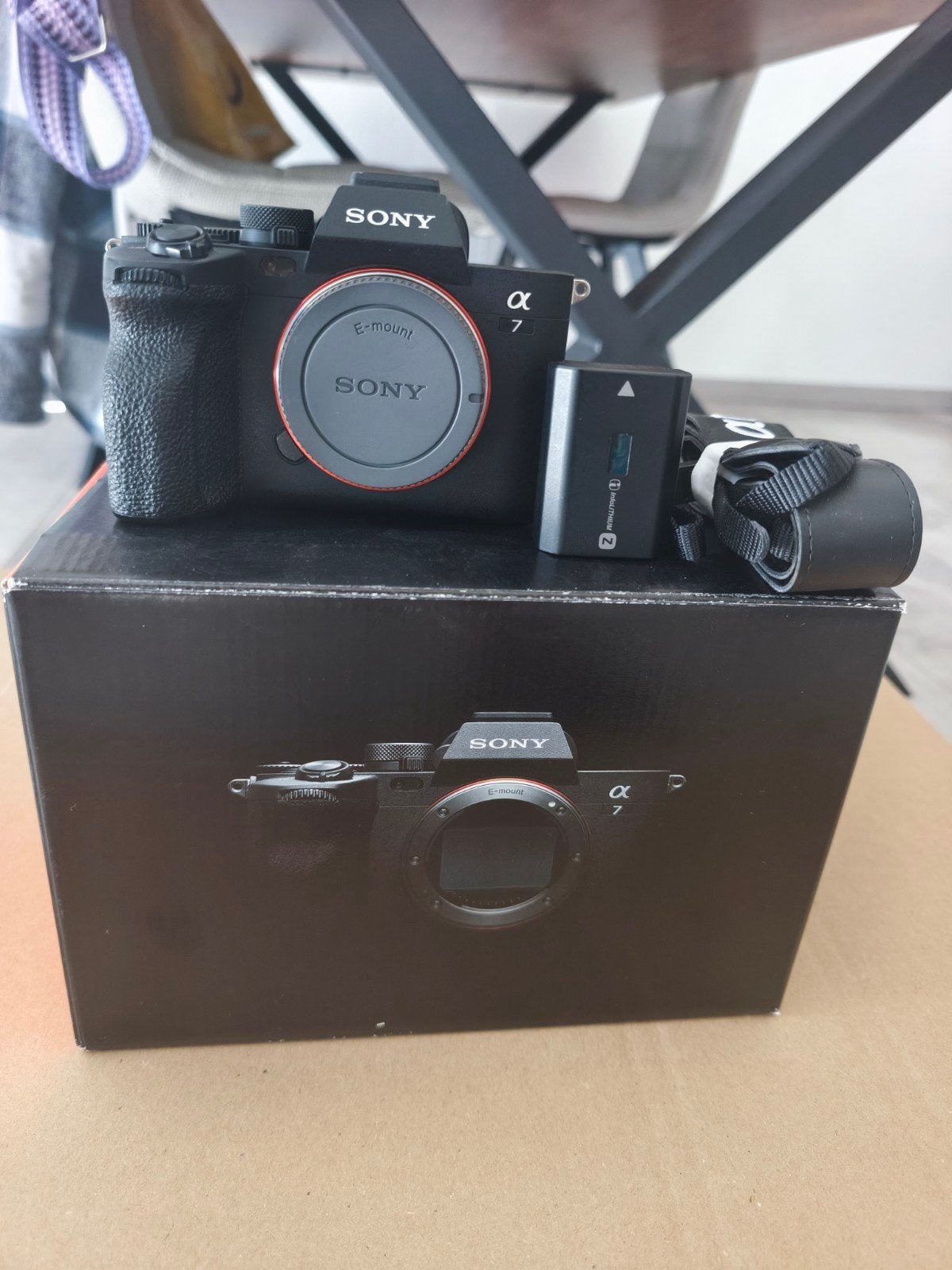 Sony A7 iv, Ophalen, Fototoestel