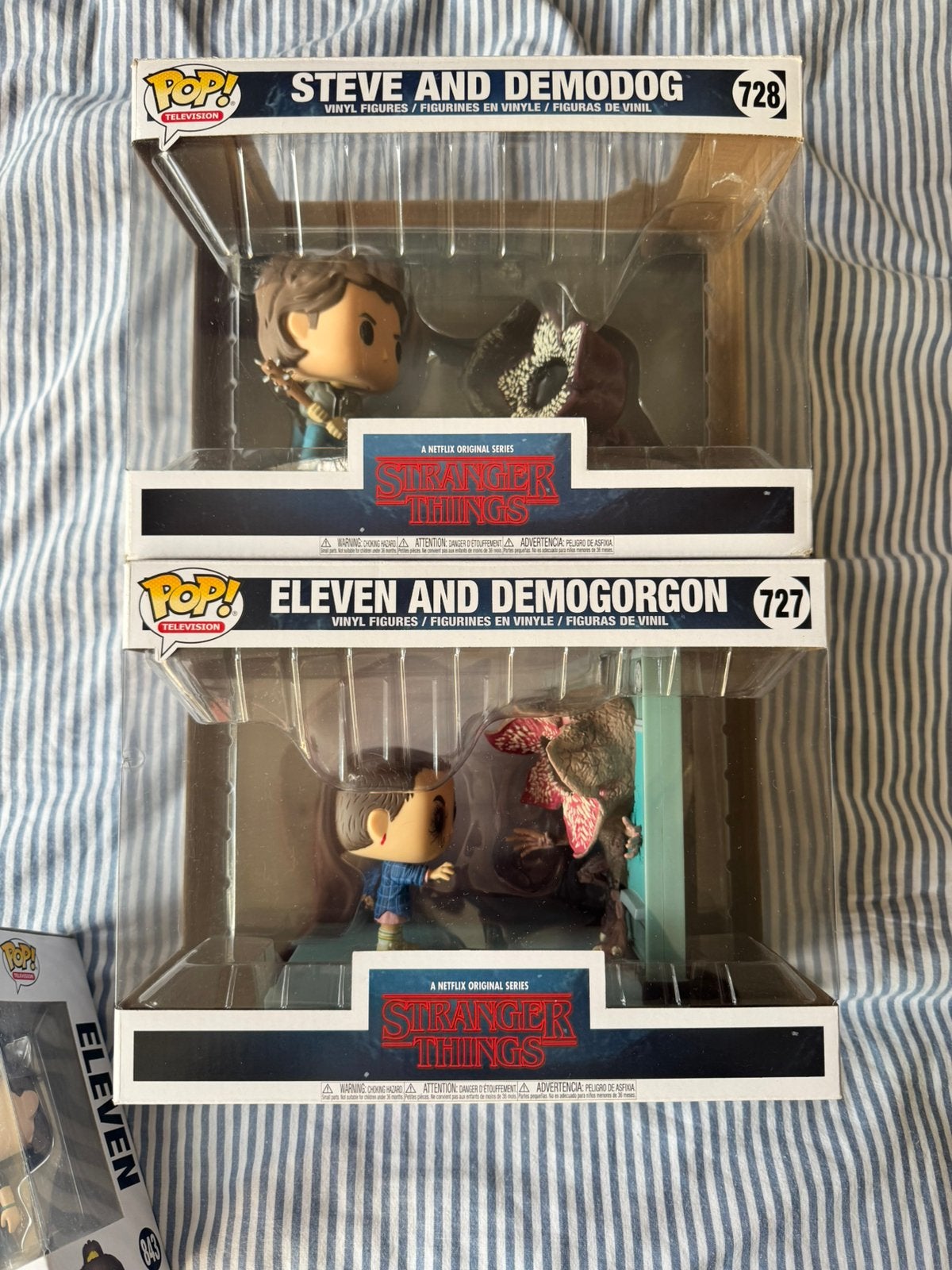 Stranger Things Funko Pop! lot - 3 stuks, Collections, Machines | Jukebox, Enlèvement, Comme neuf