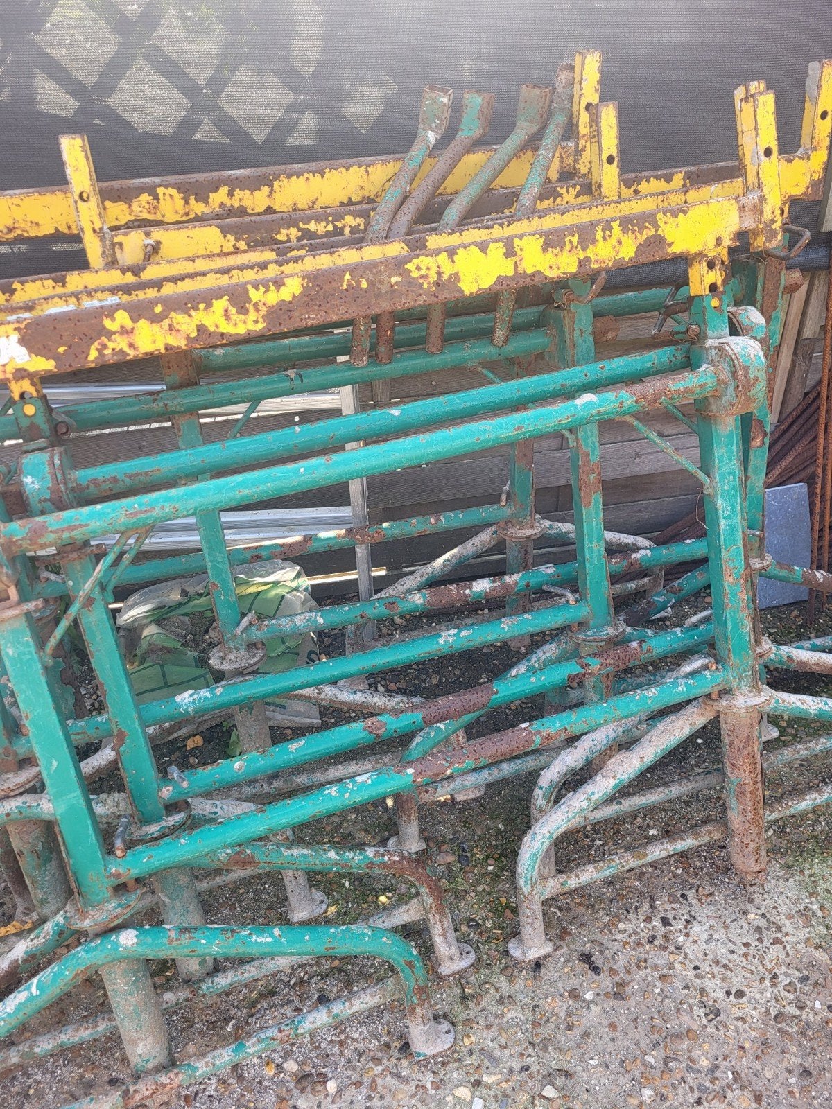 Stelling schraag, Doe-het-zelf en Bouw, Ladders en Trappen, Ophalen