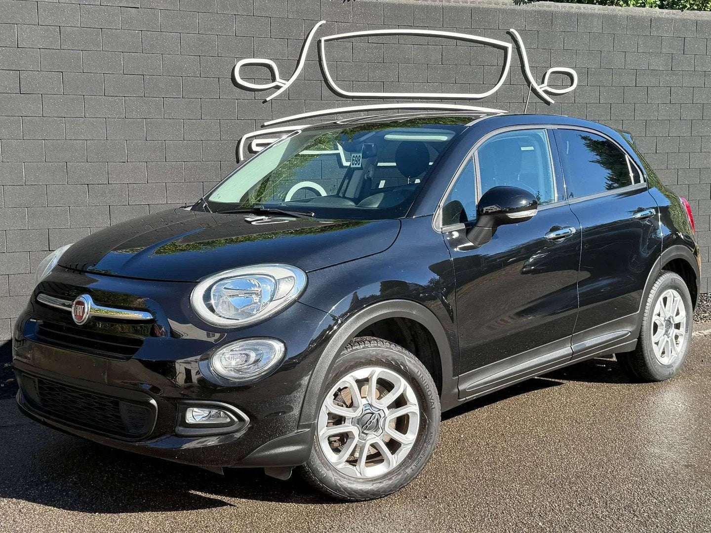 Fiat 500X 1.4 MultiAir+NAVI+AIRCO+JANTES+EURO 6B, Autos, 100 kW, Achat, 139 g/km, Euro 6