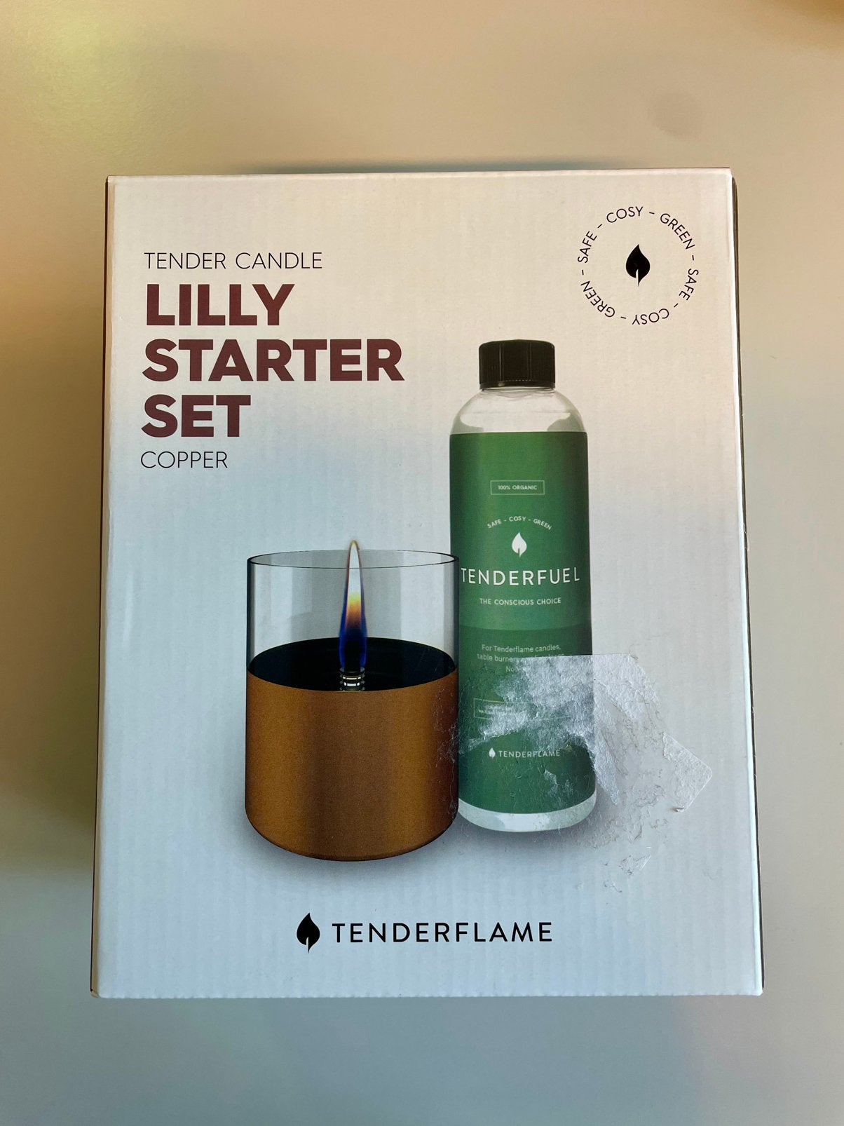 Tenderflame Lilly Starter Set Noir – Lampe à huile design, Neuf, Enlèvement ou Envoi, Autres marques, Lanterne