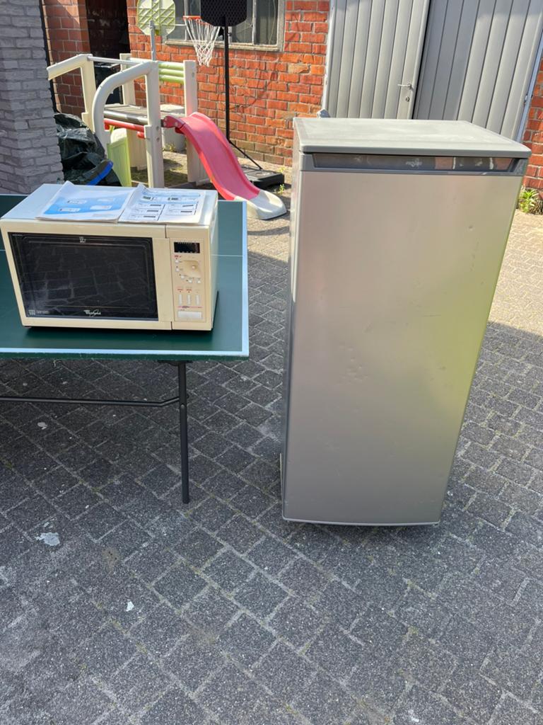 Whirlpool combimagnetron, Ophalen, Gebruikt