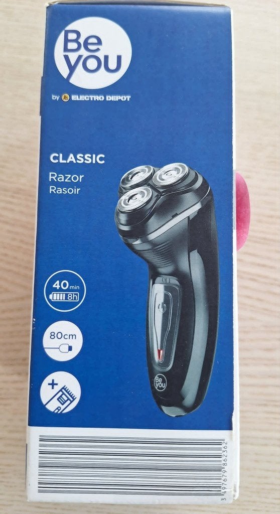 Rasoir 3 têtes sur batterie, Enlèvement, Neuf, Rasage ou Épilation