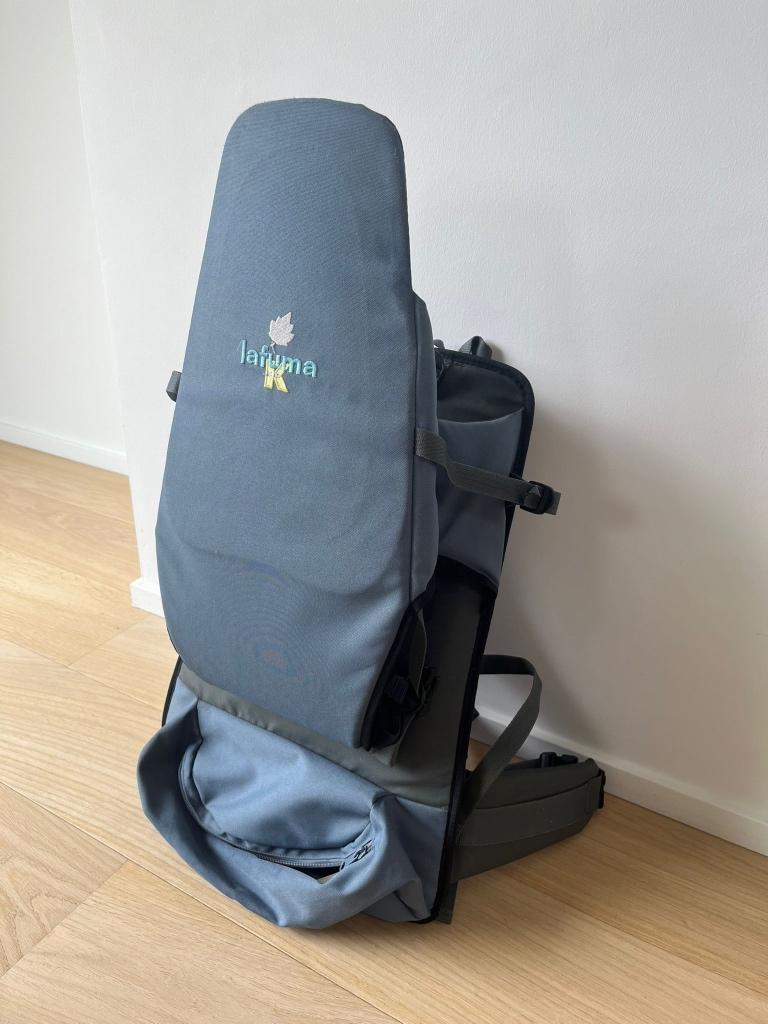 Kinderdraagzak, Kinderen en Baby's, Babydragers en Draagdoeken, Gebruikt, Rug, Draagzak, Ophalen