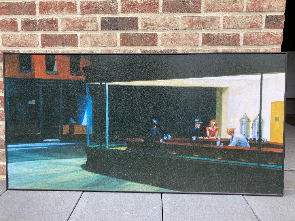 PEINTURE EDWARD HOPPER, Antiek en Kunst, Ophalen