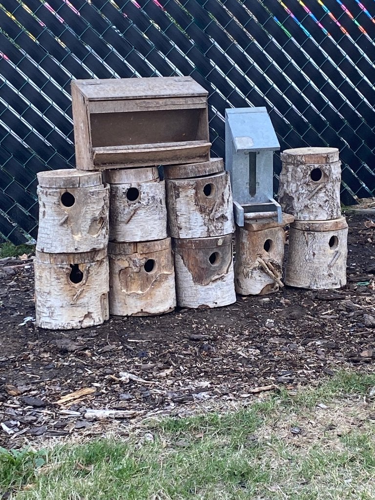 Parkiet nestkastjes en voederbakjes, Enlèvement, Utilisé, Accessoires pour cage