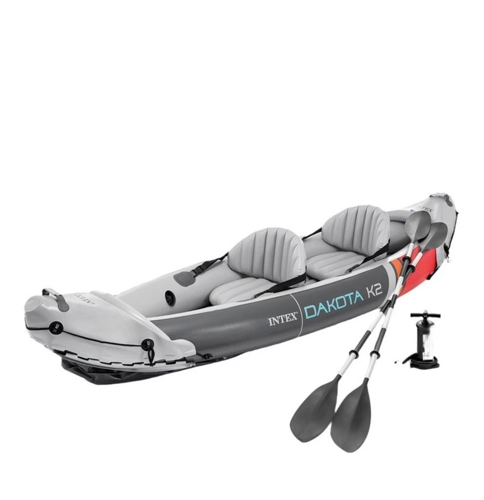 Kayak Dakota K2  INTEX NEW**, Watersport en Boten, Kano's, Nieuw, Kajak, Twee personen, Opblaasbaar, Met peddels, Ophalen