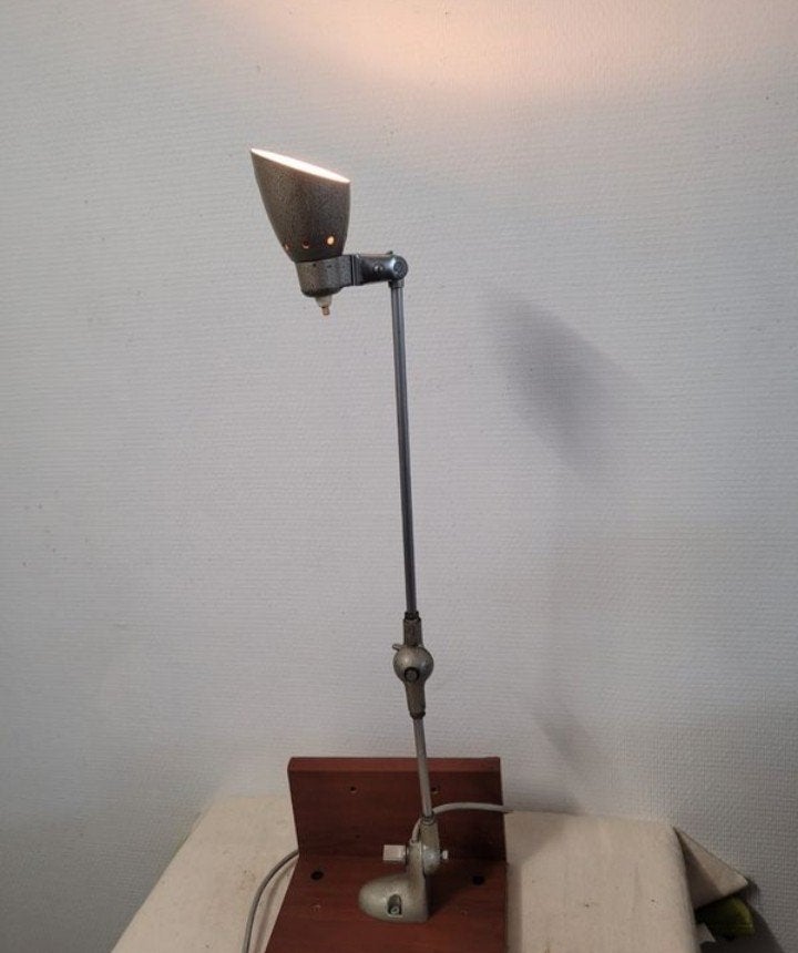 Superbe lampe d'atelier marque Pfaff, Antiquités & Art, Enlèvement ou Envoi