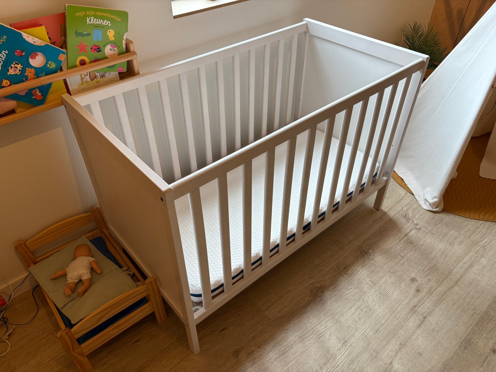 Kinderbed met Aerosleep matras, Ophalen, Gebruikt, Ledikant