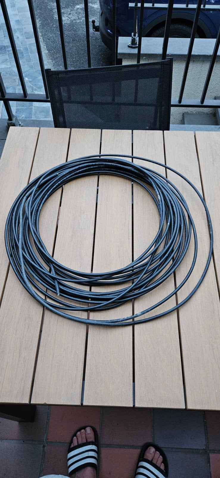 Câble coaxial Telenet extérieur PE TRI6 de 21 m, Enlèvement ou Envoi, Neuf