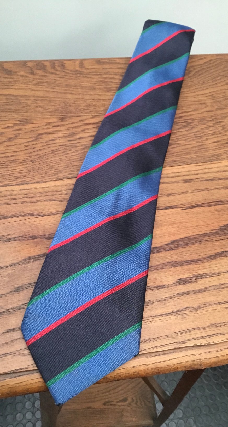 Das in zijde Ascot, Ophalen of Verzenden, Zo goed als nieuw, Blauw, Met patroon